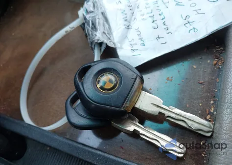 1995 BMW 525 I Automatic из США, поврежденный, VIN WBAHD6322SGK80776